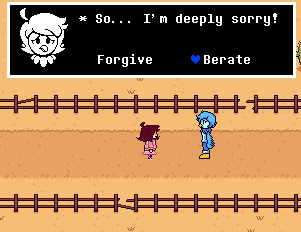 Undertale Yellow But Blue - Screenshot 4