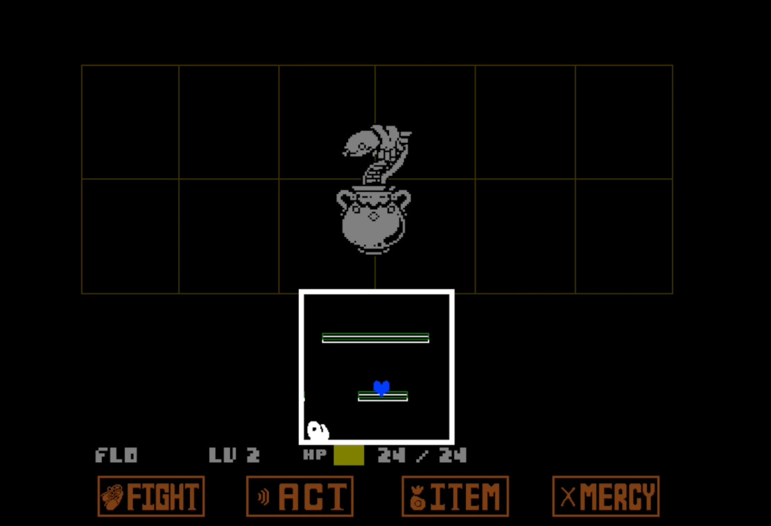 Undertale Yellow But Blue - Screenshot 2