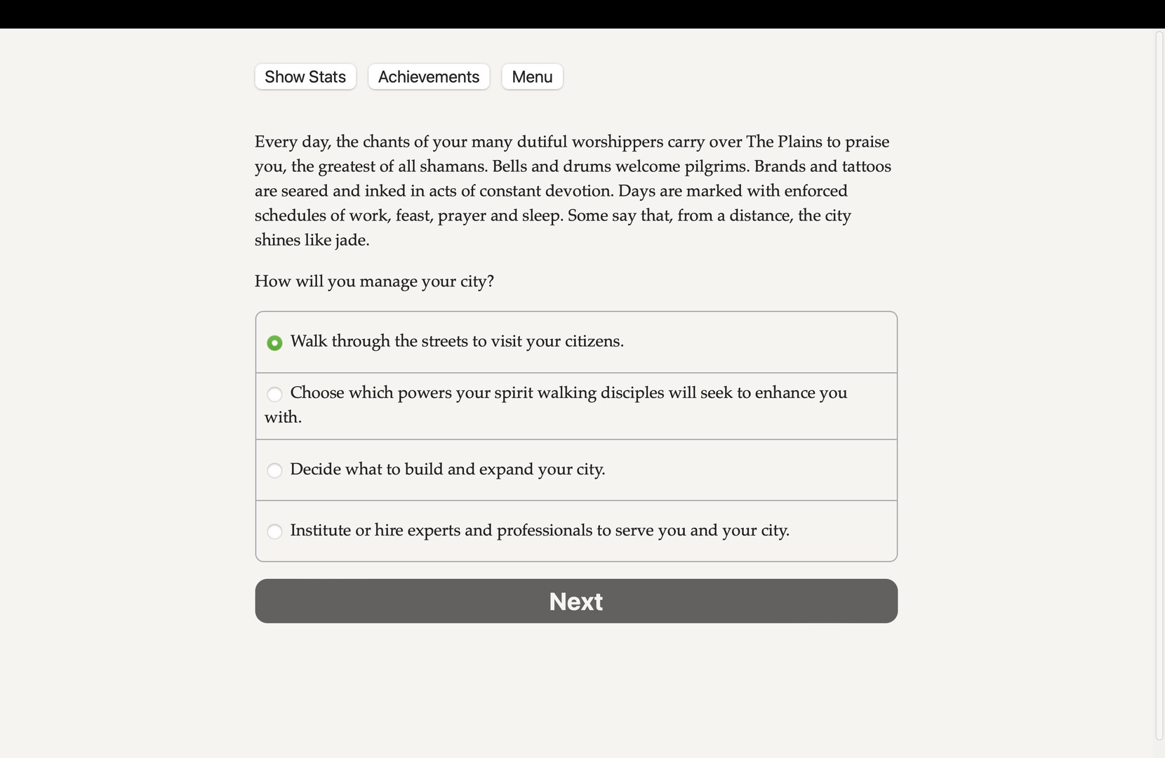 An Unexpectedly Green Journey - Screenshot 1