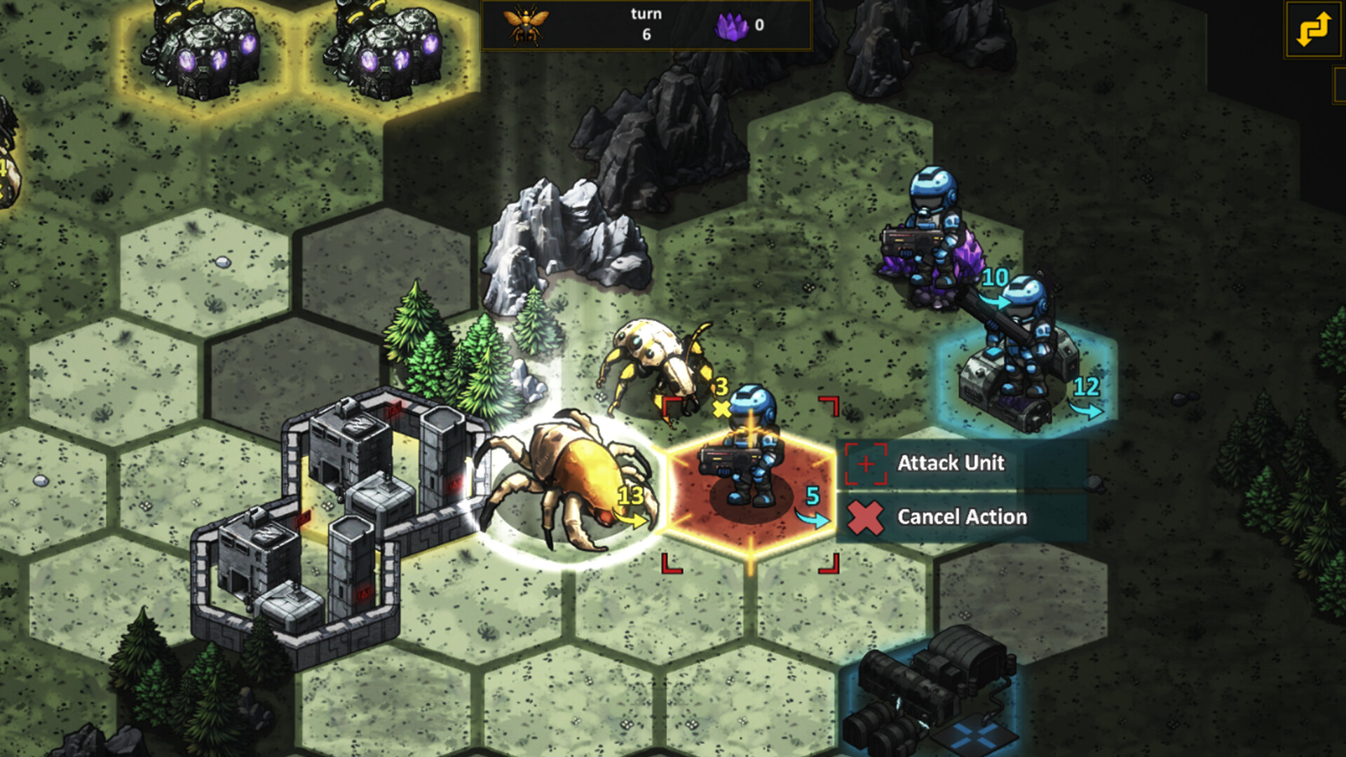 Commander Bug Wars - Screenshot 1