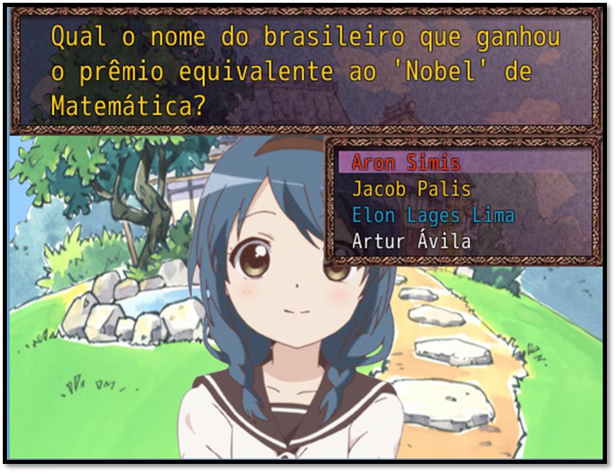 YuruYuri: Perfect Math - Screenshot 1