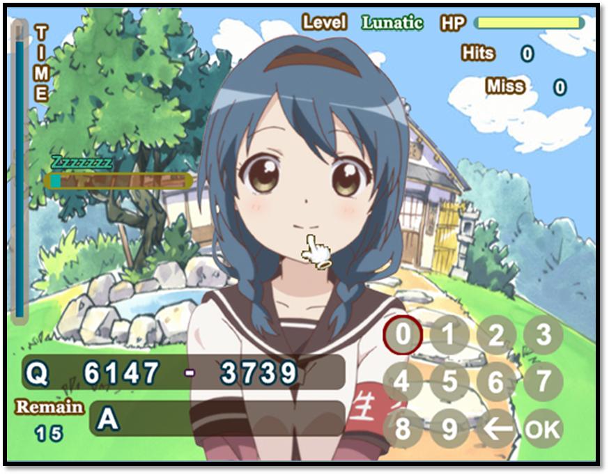 YuruYuri: Perfect Math - Screenshot 3