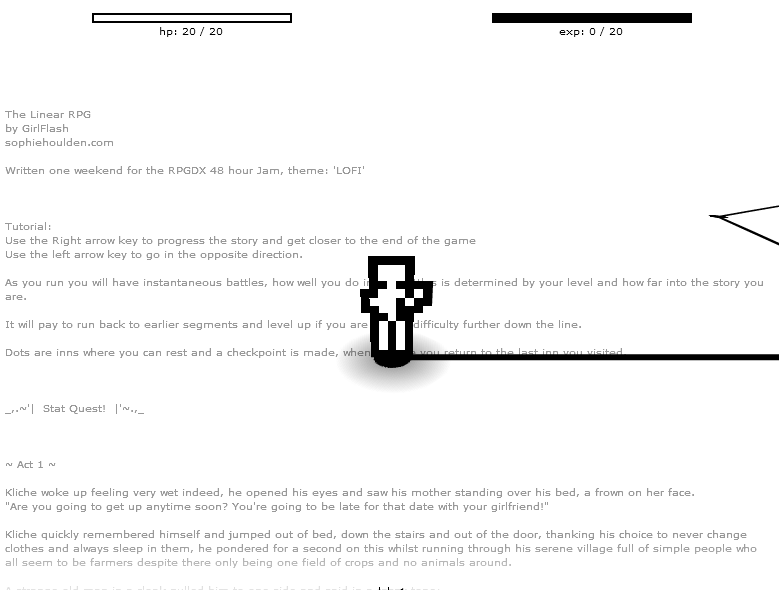 The Linear RPG - Screenshot 1