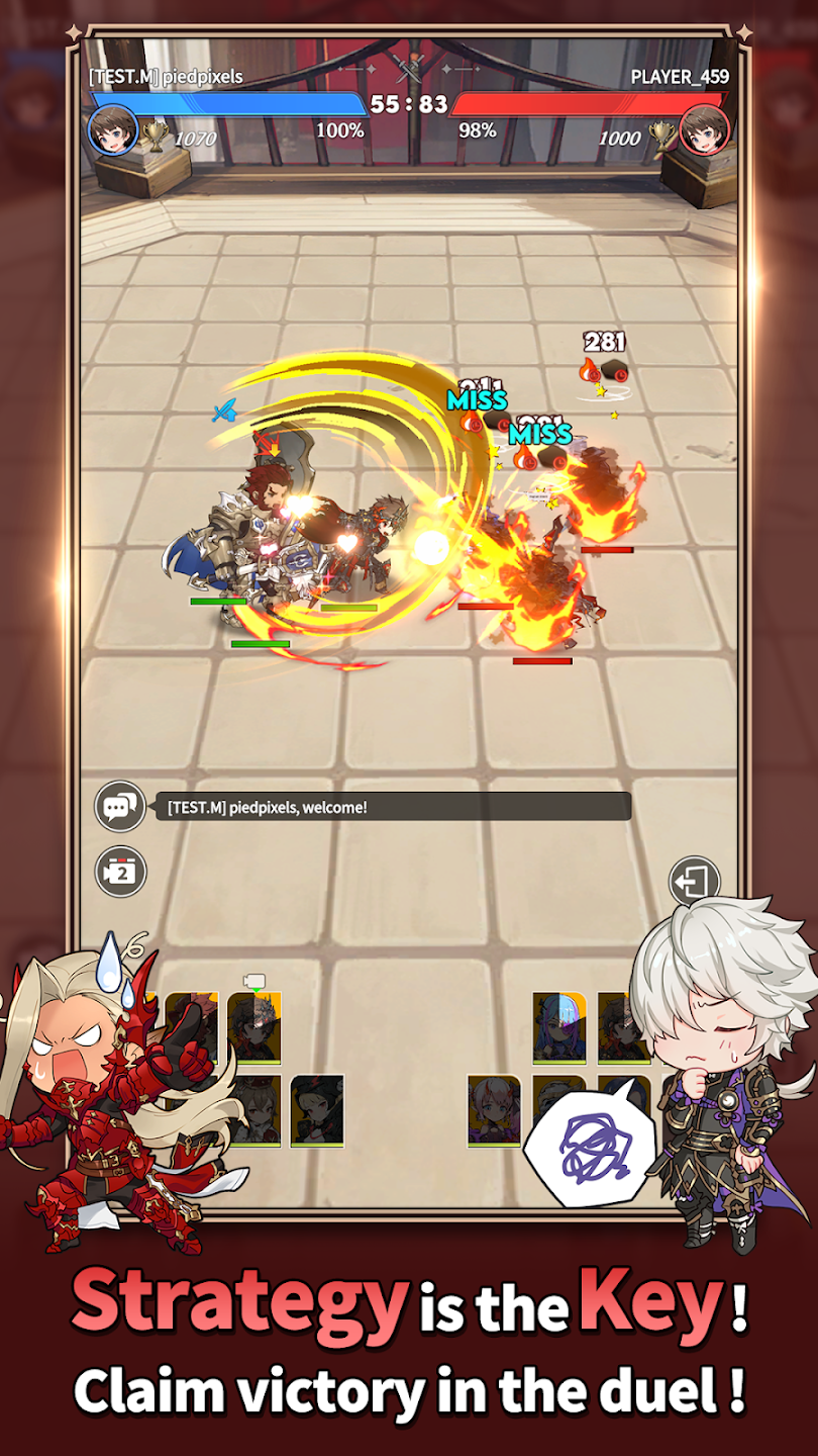 Gran Saga Idle: Knights x Knights - Screenshot 2