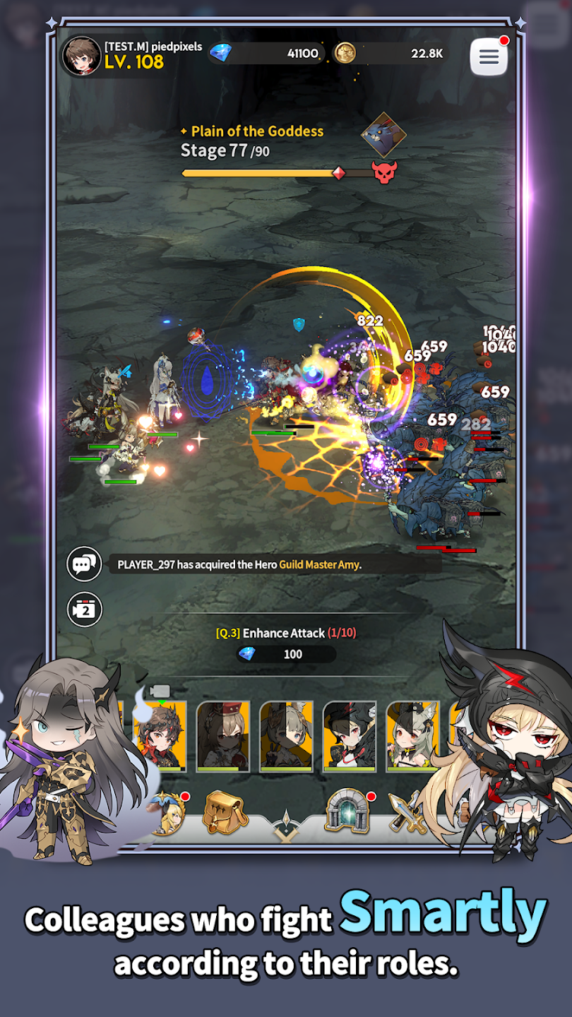 Gran Saga Idle: Knights x Knights - Screenshot 3