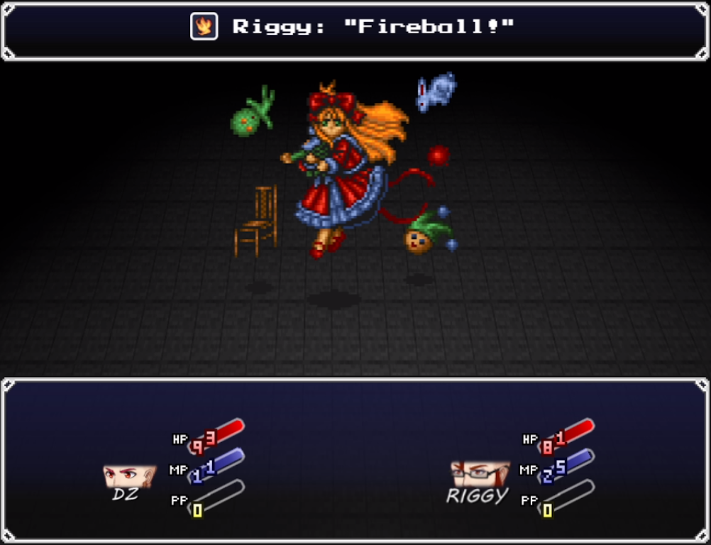 DZ & Riggy Vs. the Fantasy World - Screenshot 1