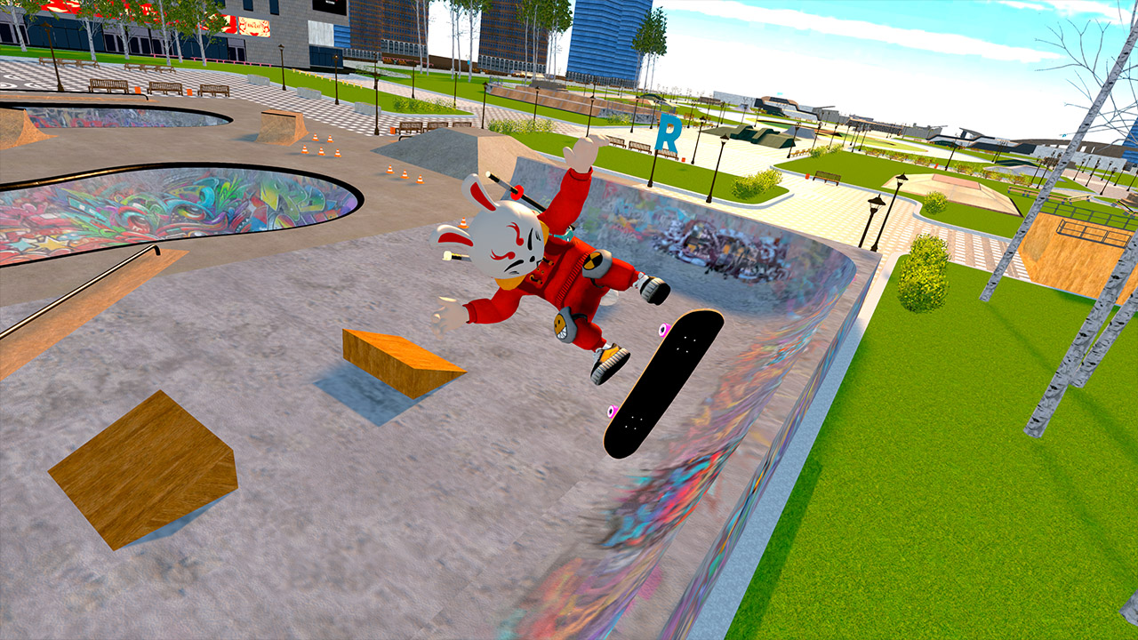 Skater Bunny Simulator - Screenshot 2