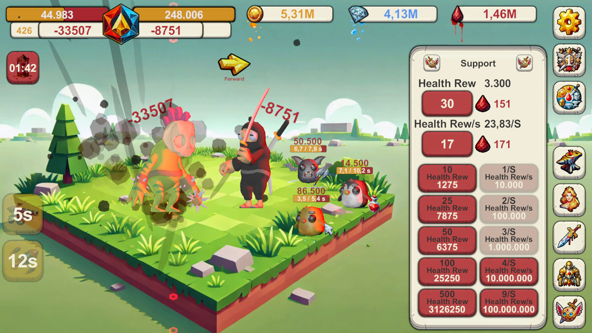 Infinite Idle: Online Clicker RPG - Screenshot 2