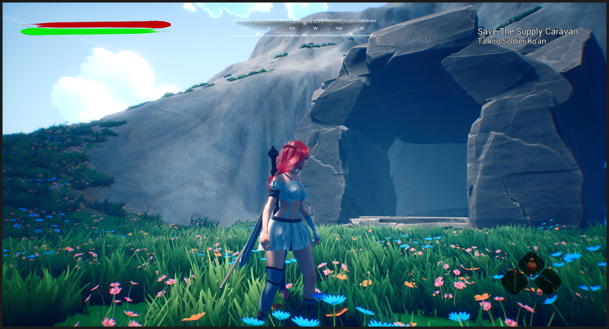 Daibouken: Yarinaosu - Screenshot 1