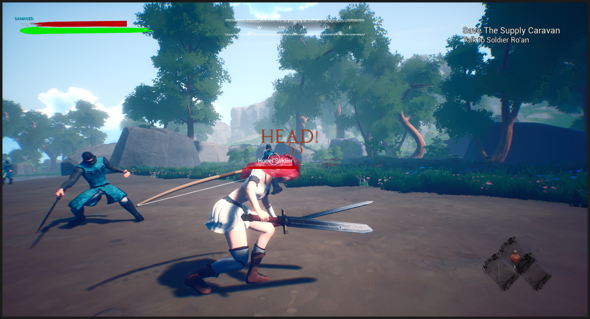 Daibouken: Yarinaosu - Screenshot 4