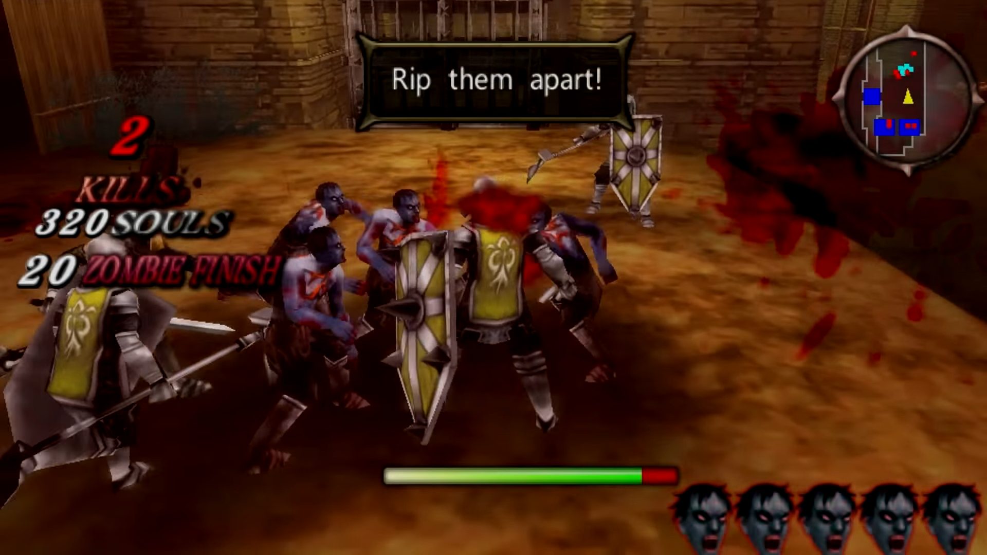 印刷物 旧作B2大 ポスター アンデッドナイツ Undead Knights