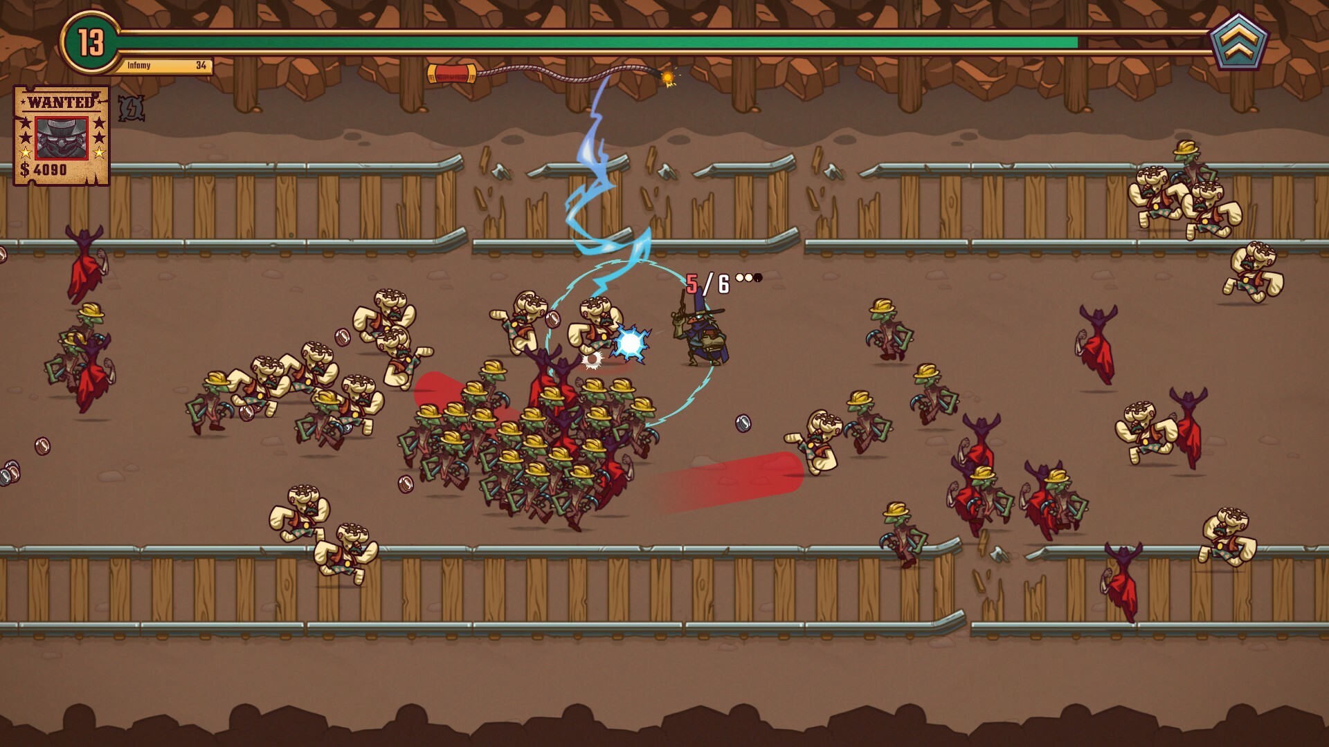 Bounty of One: Panic in the Mines - Screenshot 1