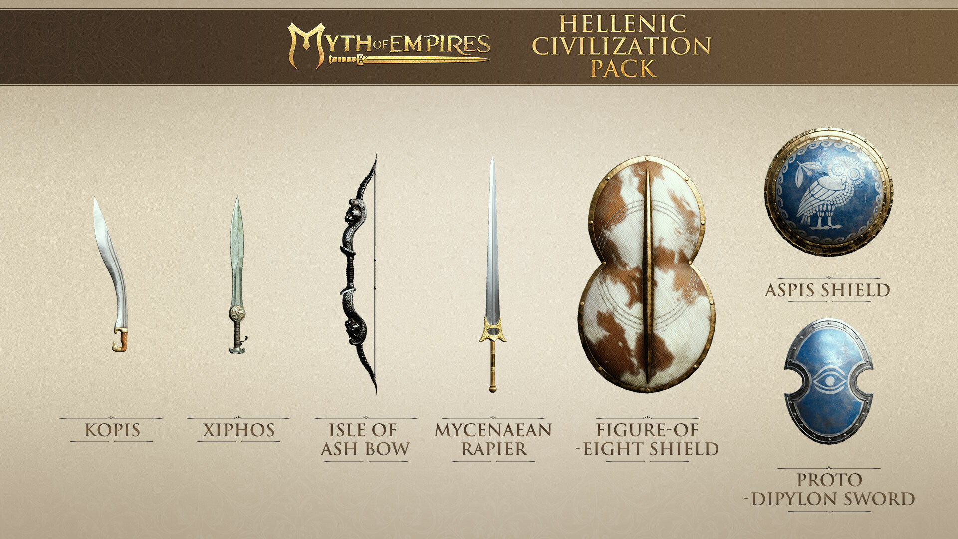 Myth of Empires: Hellenic Civilization Pack - Screenshot 1