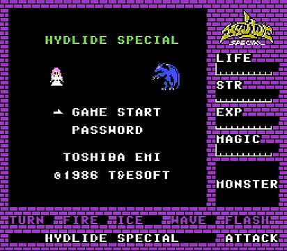 Hydlide - Screenshot 3