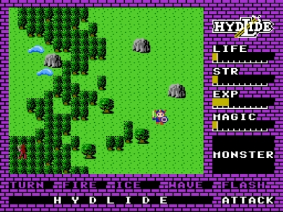 Hydlide - Screenshot 2