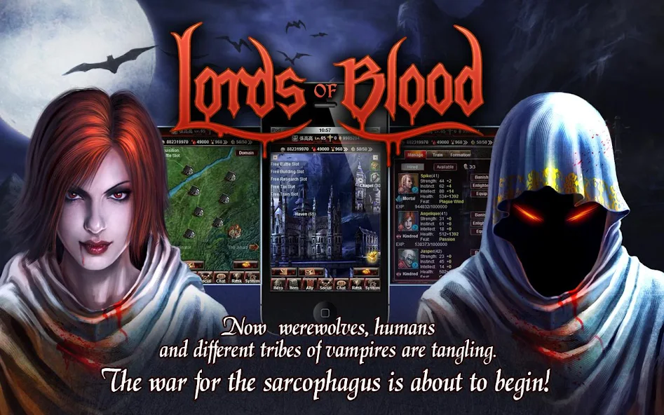 Lords of Blood: Vampire RPG - Screenshot 1
