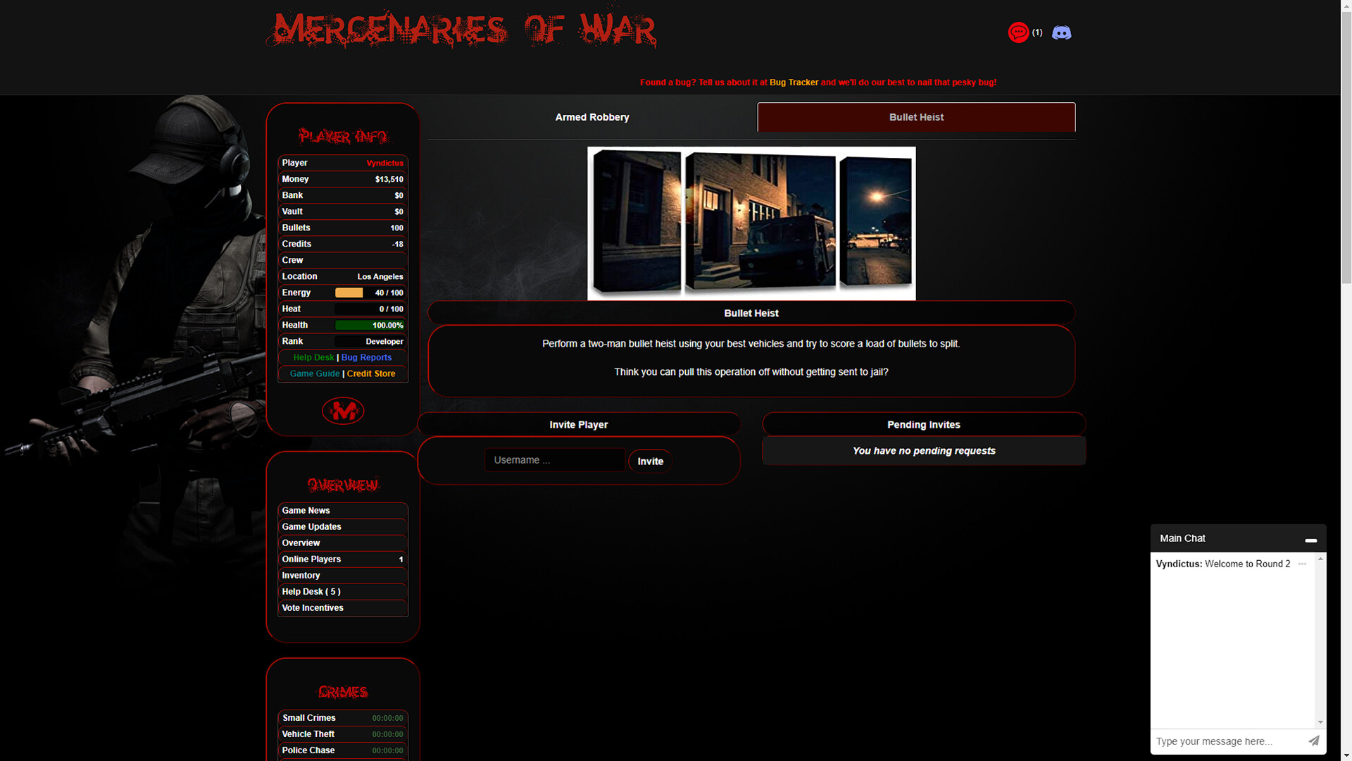 Mercenaries of War - Screenshot 2