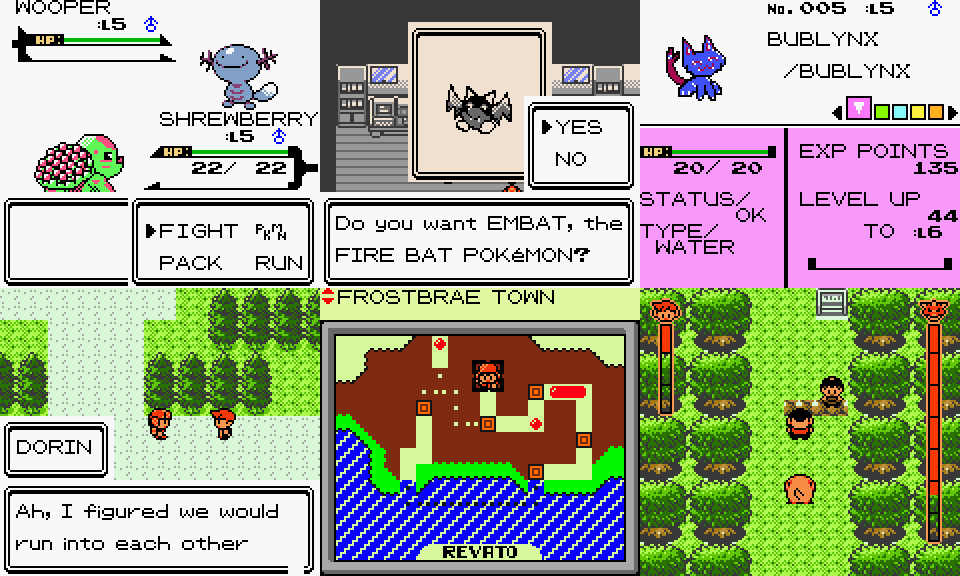 Pokémon Berserk Version - Screenshot 1