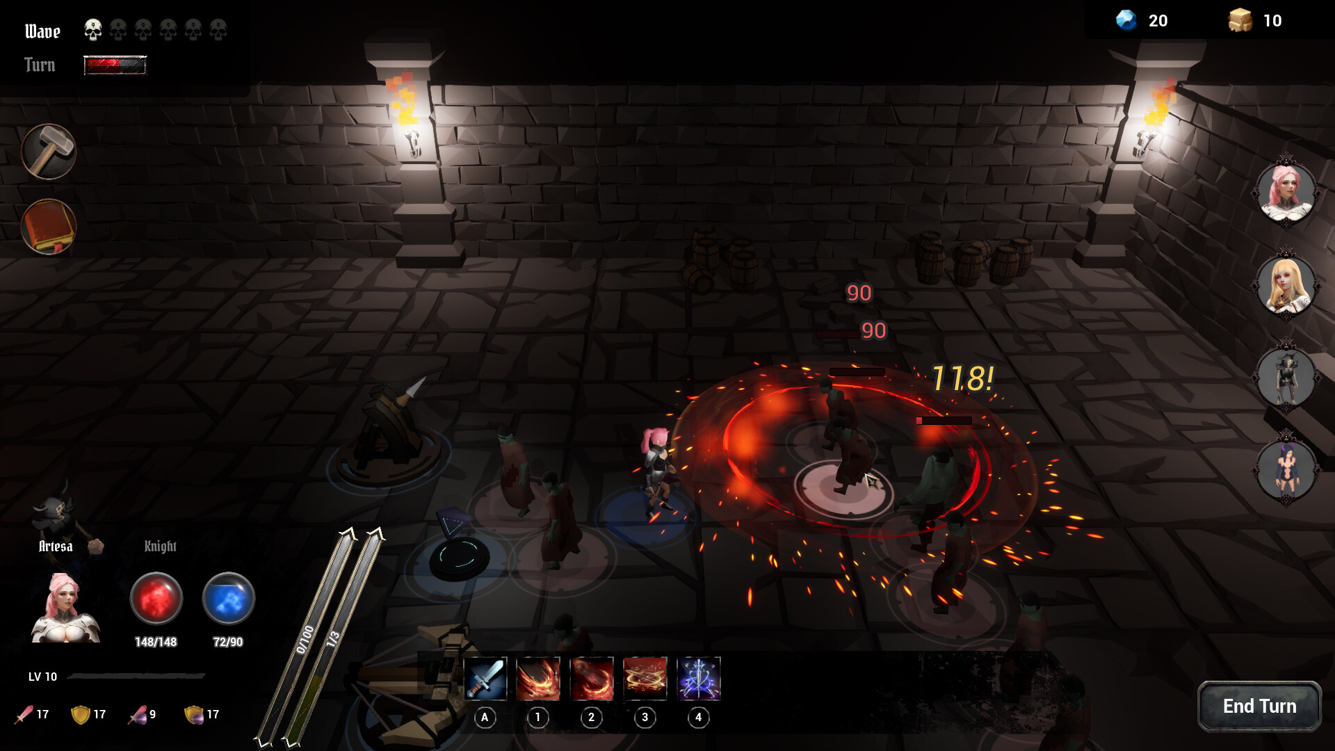 Music of Destiny: Corrupted Dungeons - Screenshot 1