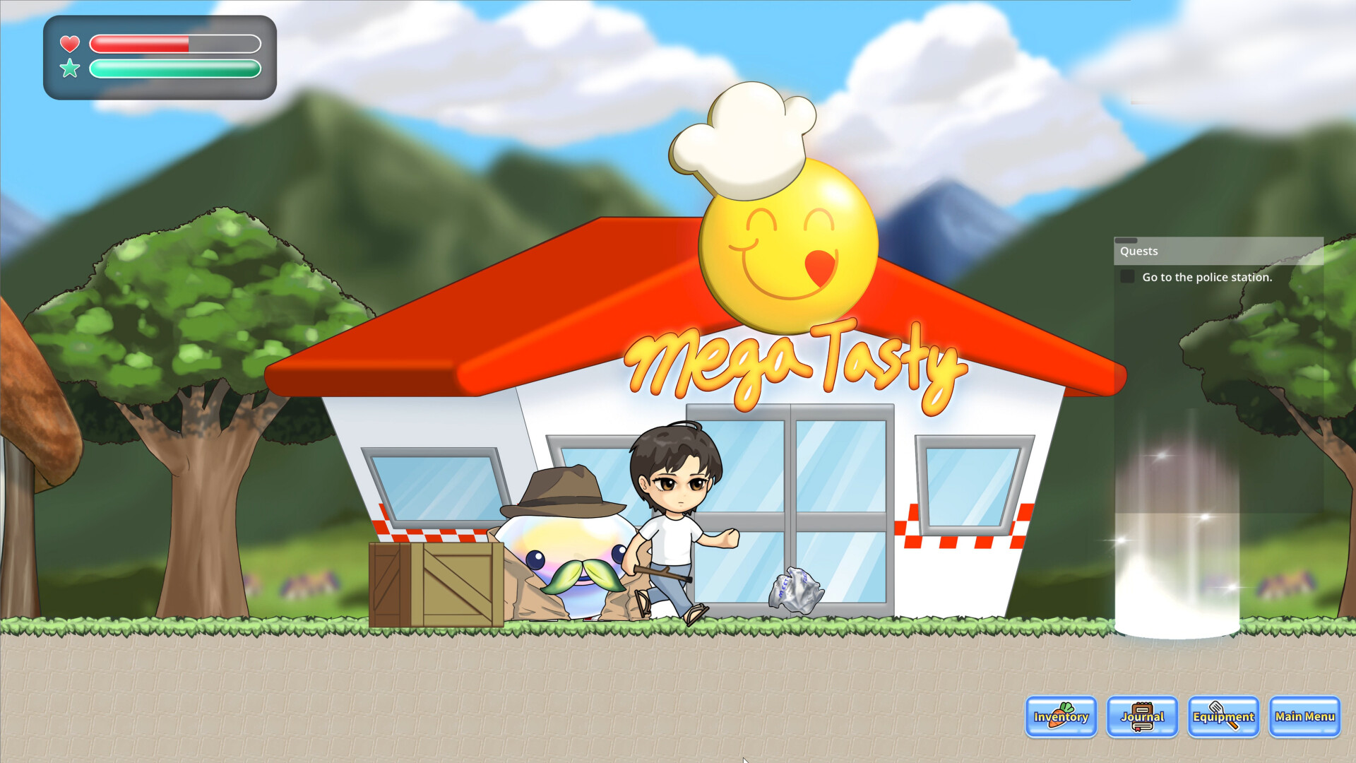 Slime in a Trench Coat: A Cooking Mystery - Screenshot 2