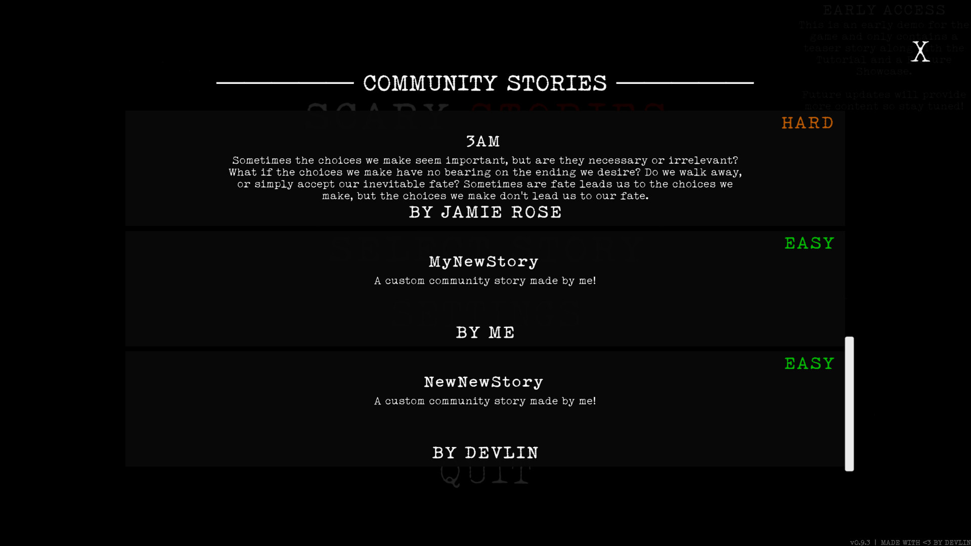 Scary Stories - Screenshot 2