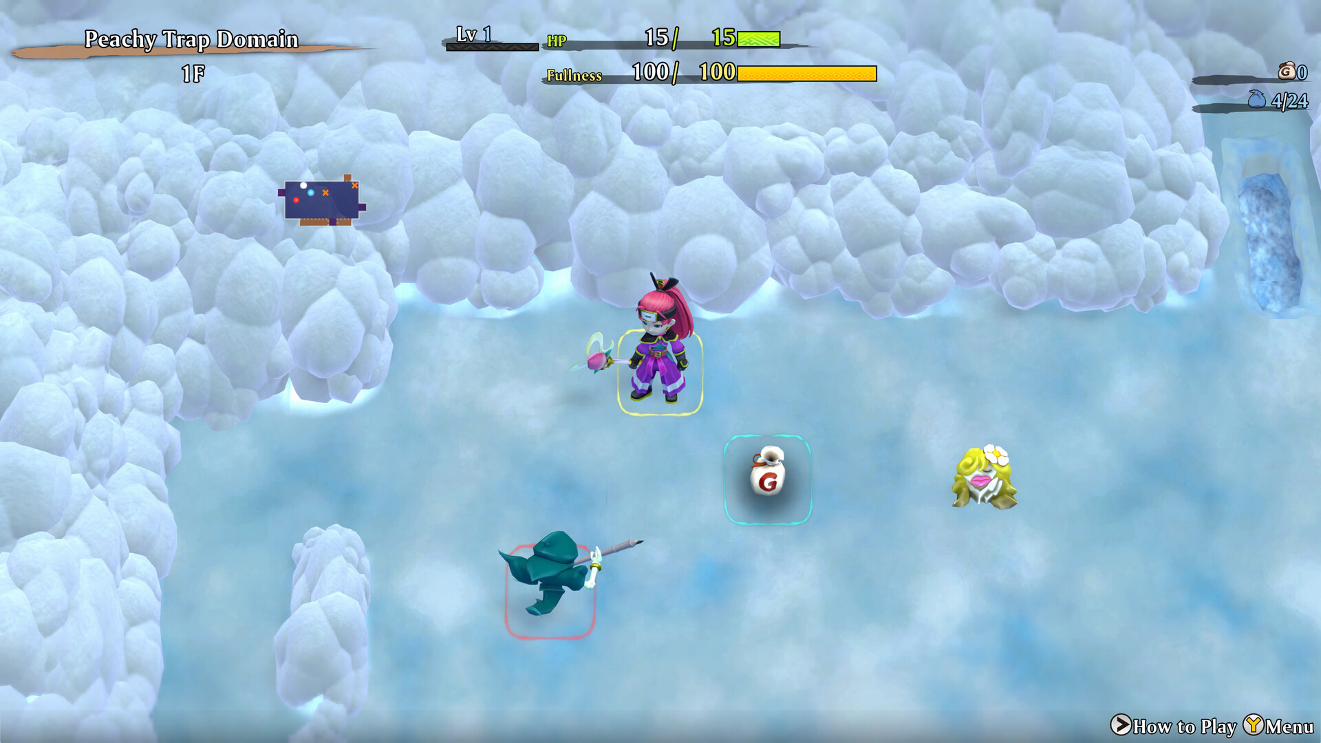 Shiren the Wanderer: The Mystery Dungeon of Serpentcoil Island - Plus Pack - Screenshot 3