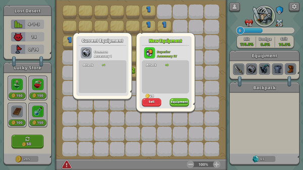 Minesweeper & Dungeon RPG - Screenshot 4