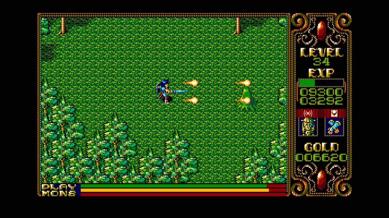 Eggconsole Xak II PC-8801mkIISR - Screenshot 1