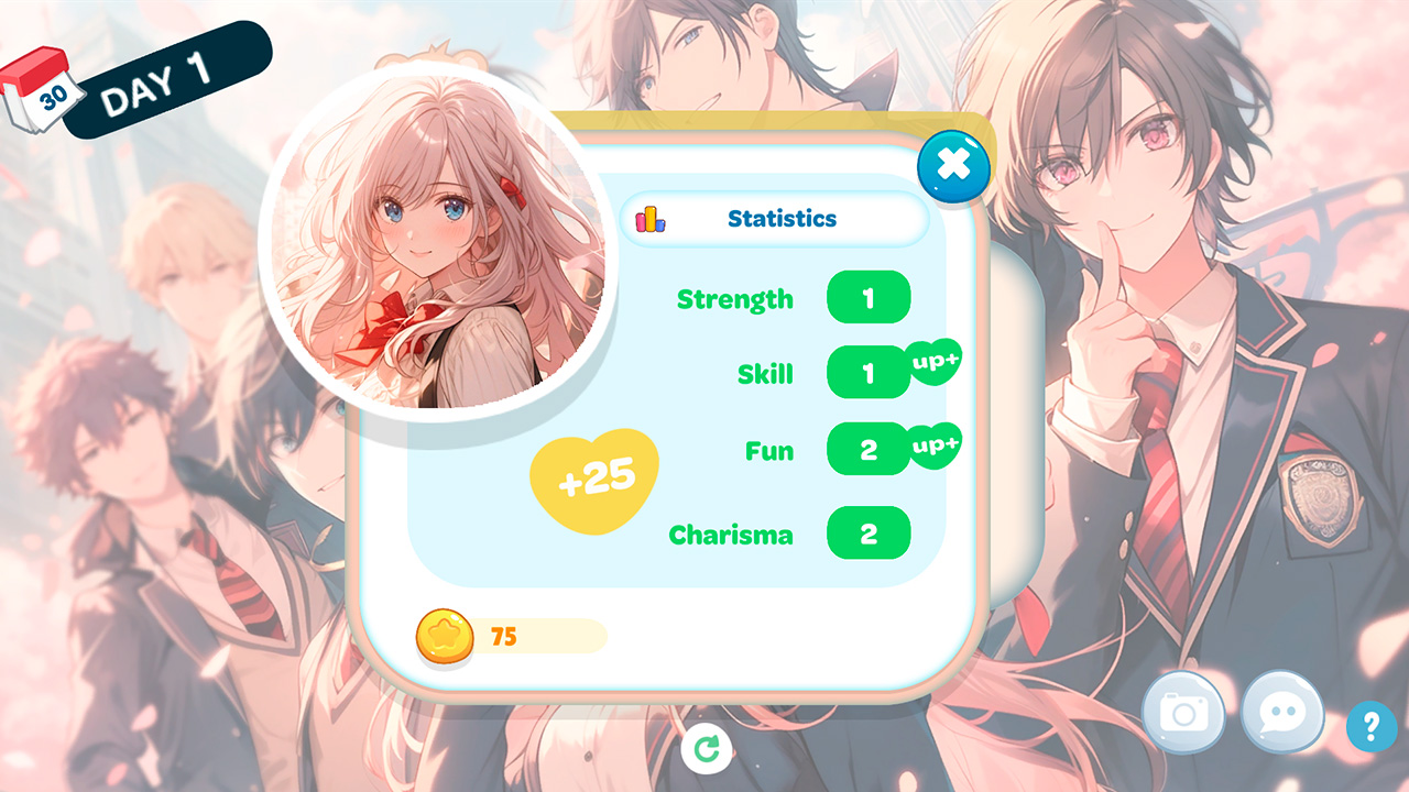 Love Anime Boys Club: Language and Date Zodiac Signs - Screenshot 3