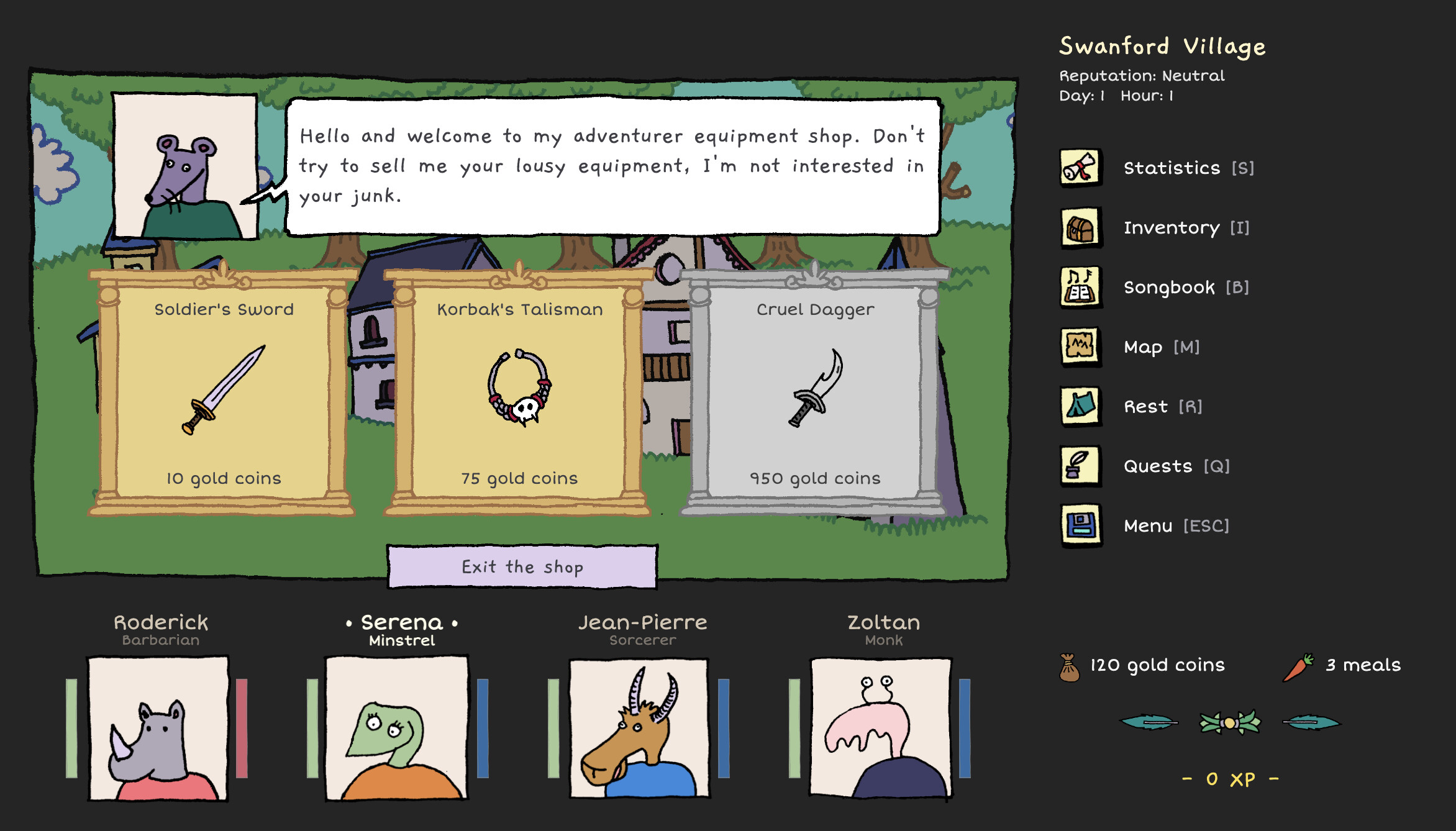 Heroes of the Seven Islands - Screenshot 2