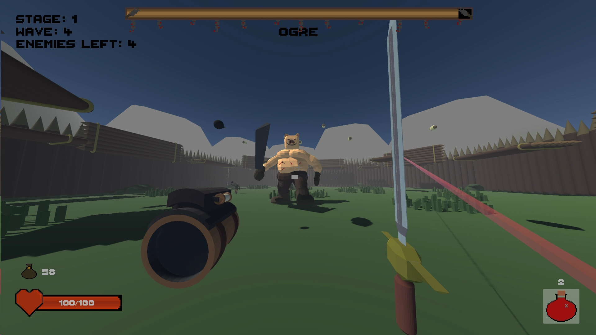 Arena Warrior - Screenshot 1