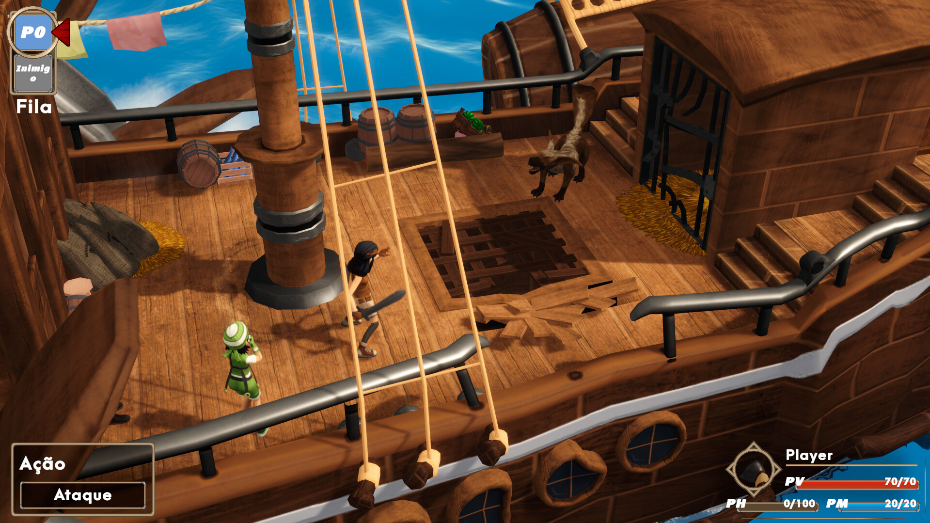 Rabbit's Fall - Screenshot 1