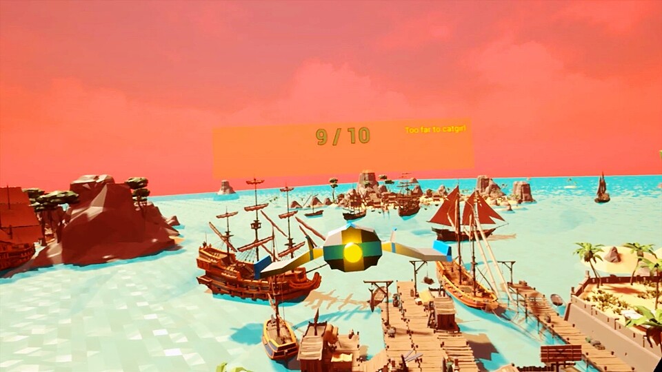 VR Catgirl Isle 2100 - Screenshot 3