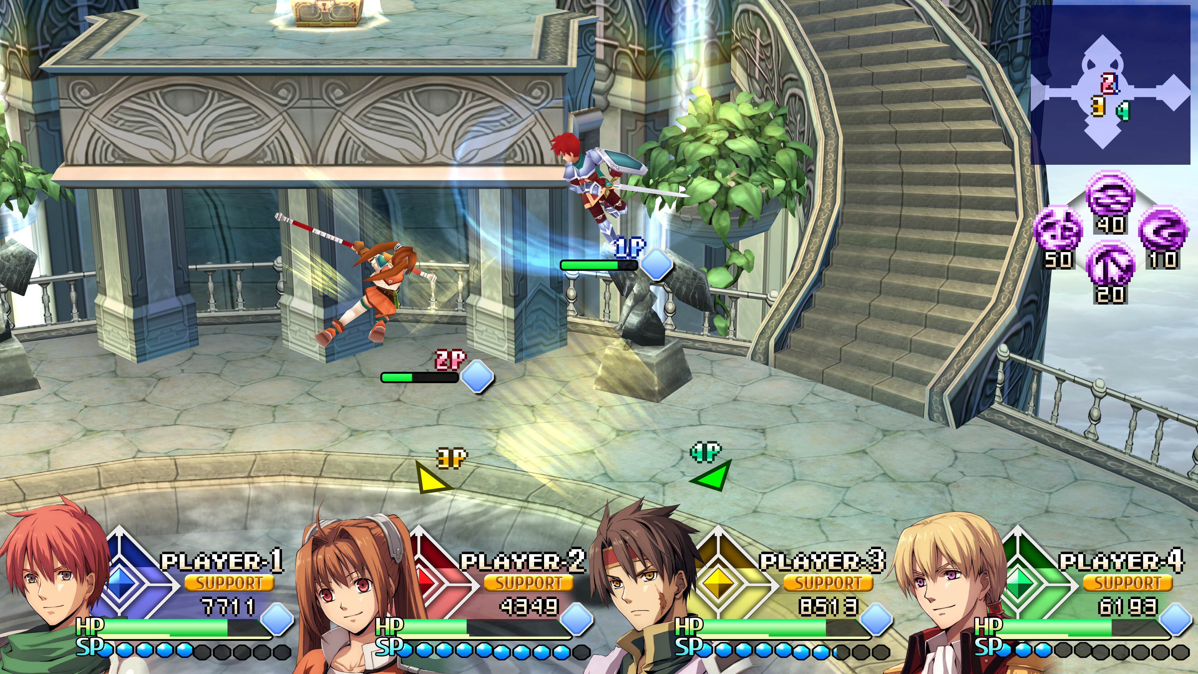 Ys vs. Trails in the Sky: Alternative Saga - Screenshot 4