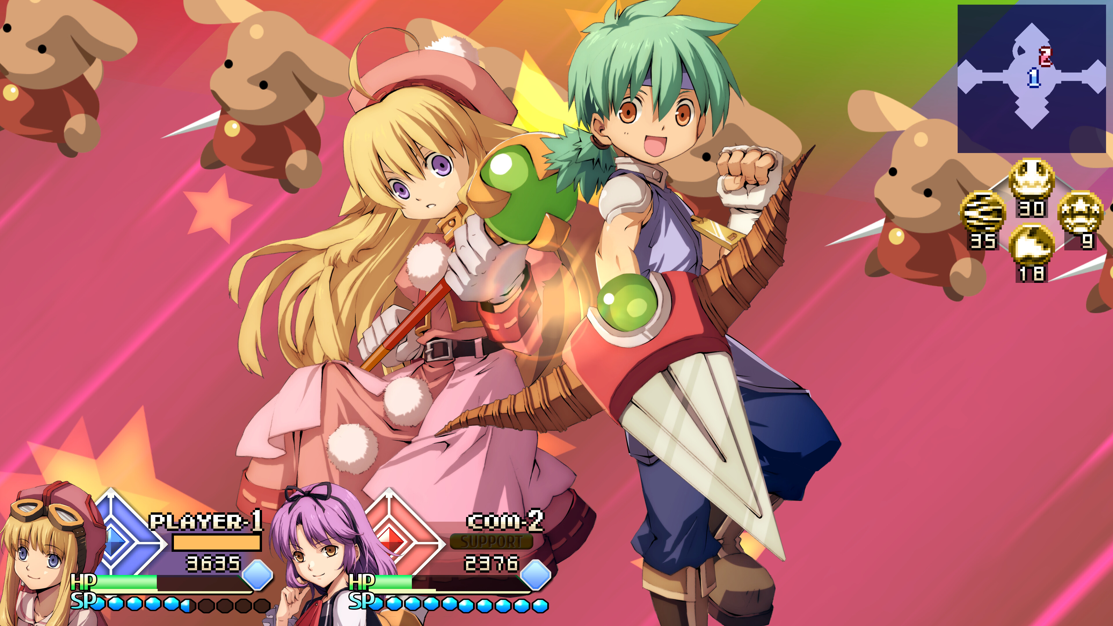 Ys vs. Trails in the Sky: Alternative Saga - Screenshot 1