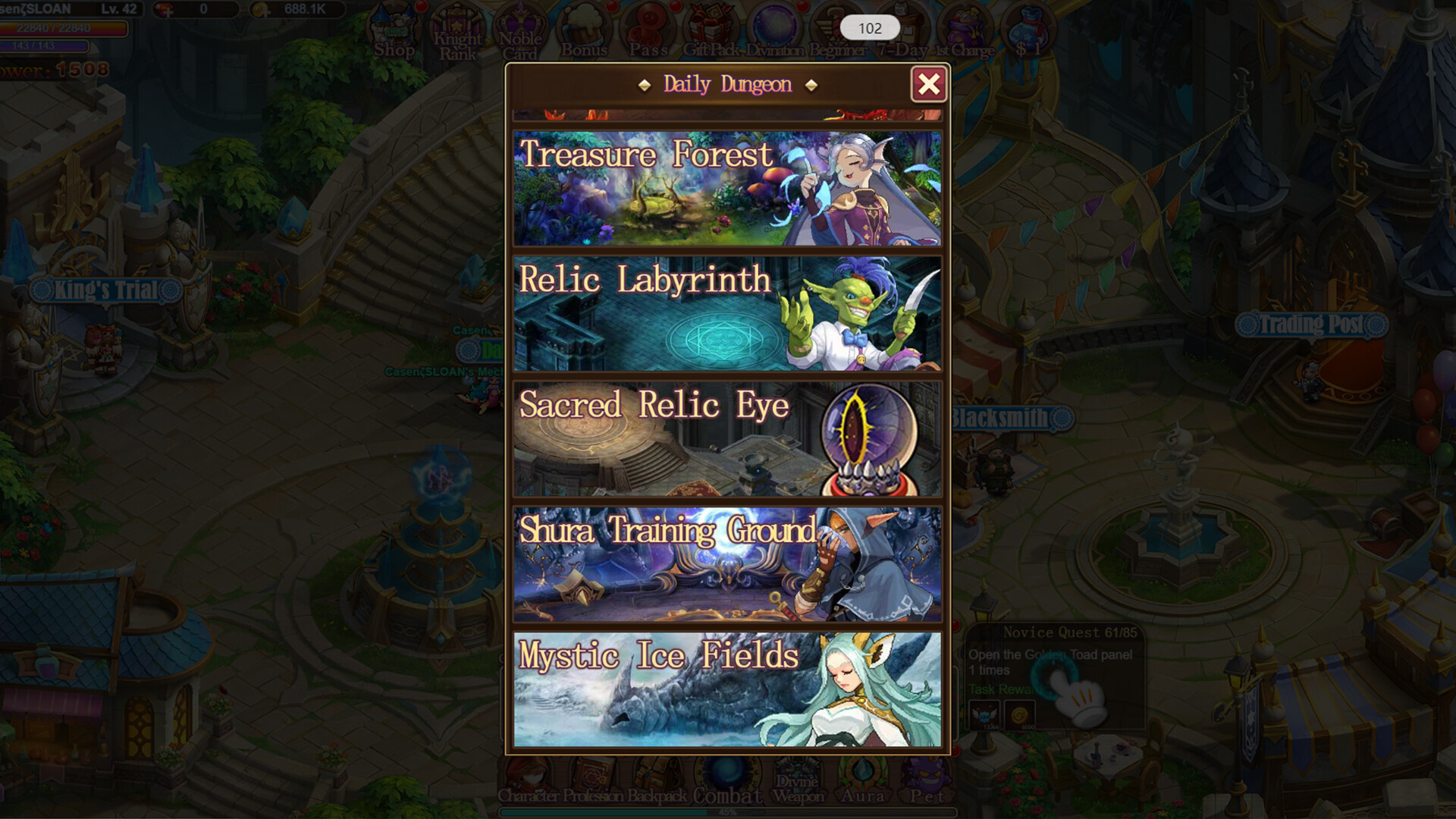 Runes of Legend - Screenshot 3