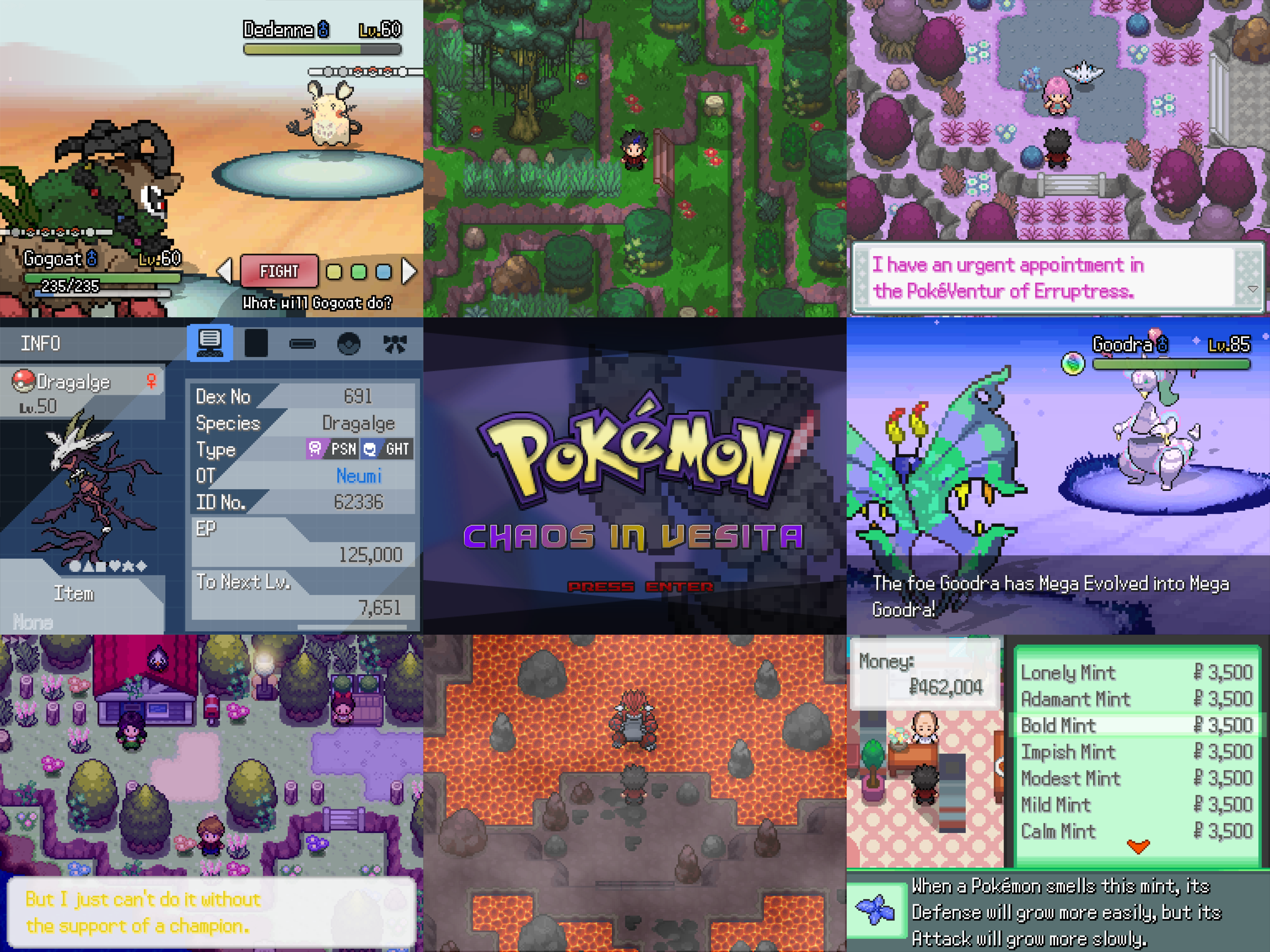 Pokémon Chaos in Vesita - Screenshot 1