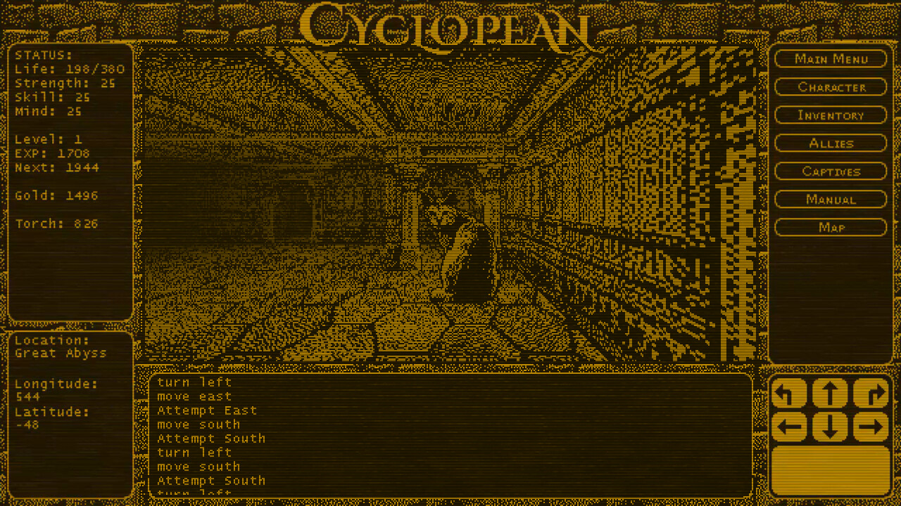 Cyclopean: The Great Abyss - Screenshot 10