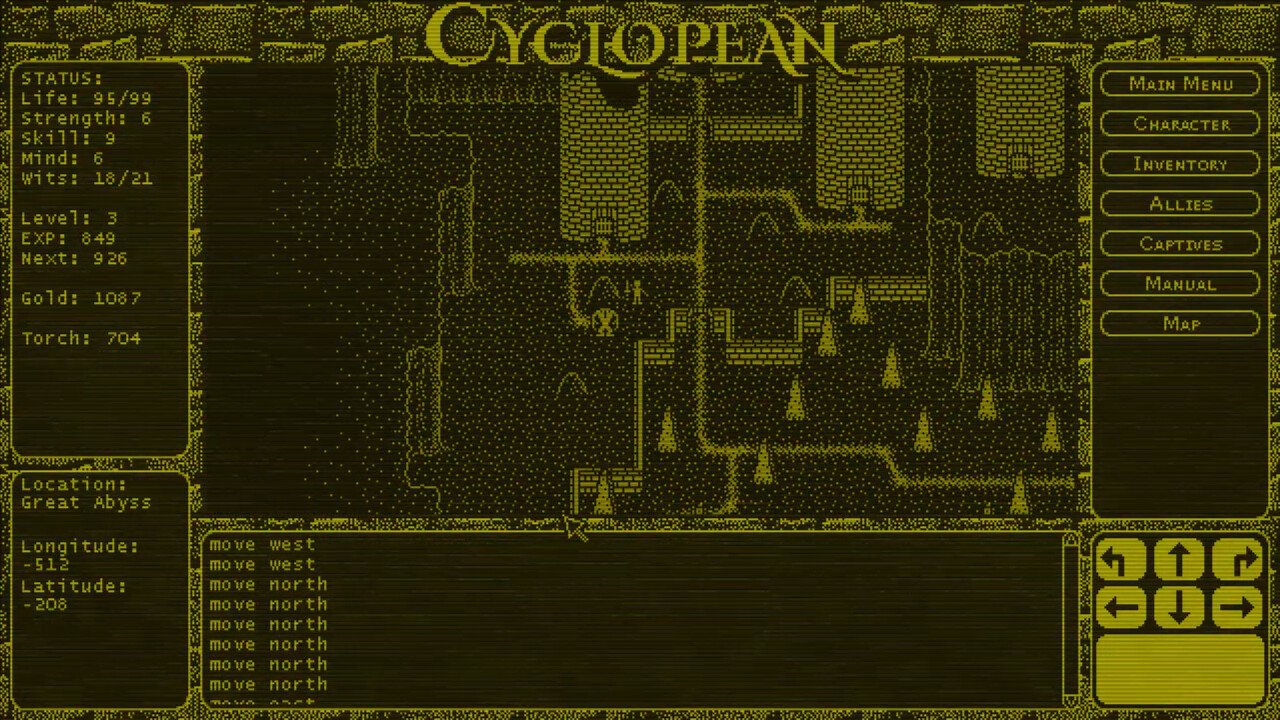Cyclopean: The Great Abyss - Screenshot 1