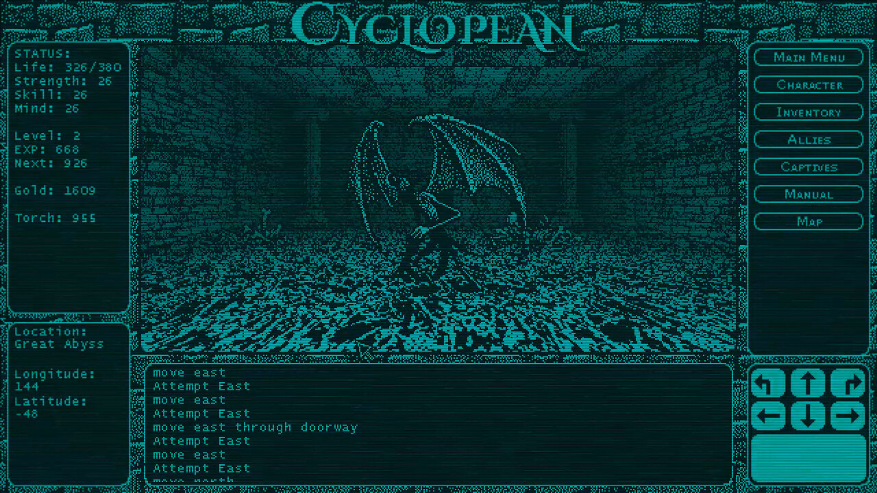 Cyclopean: The Great Abyss - Screenshot 4