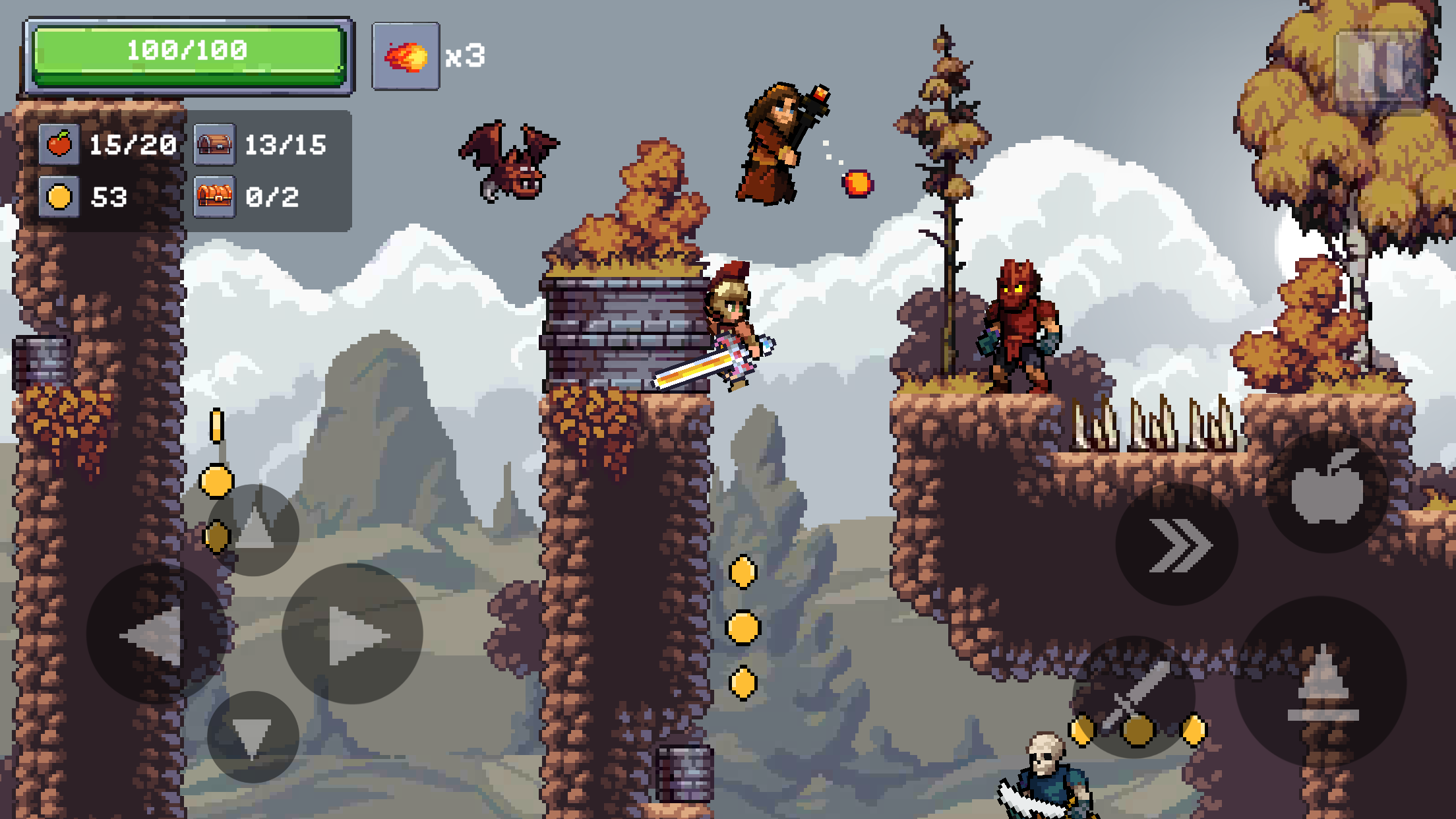 Apple Knight 2 - Screenshot 1
