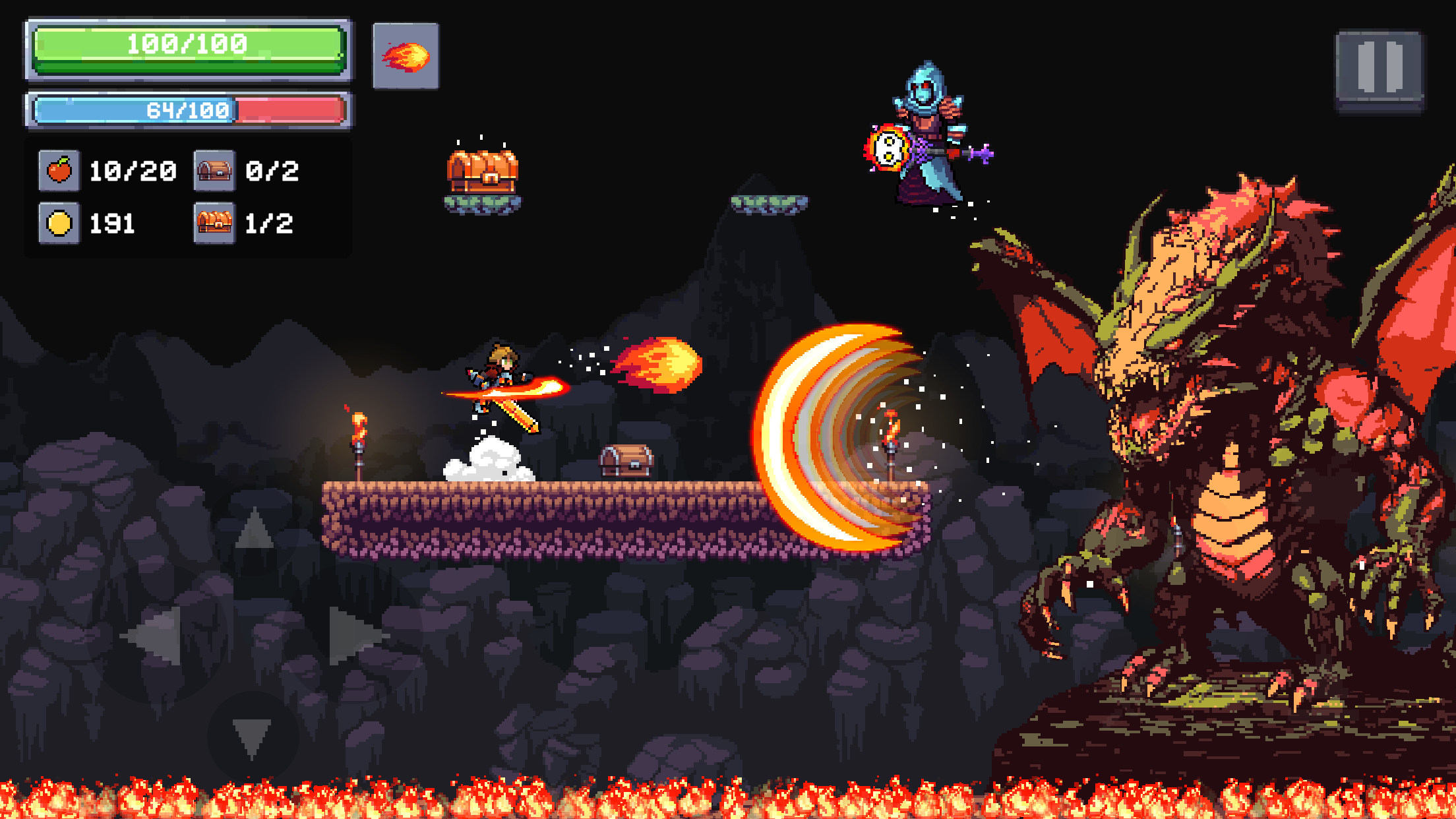 Apple Knight 2 - Screenshot 2