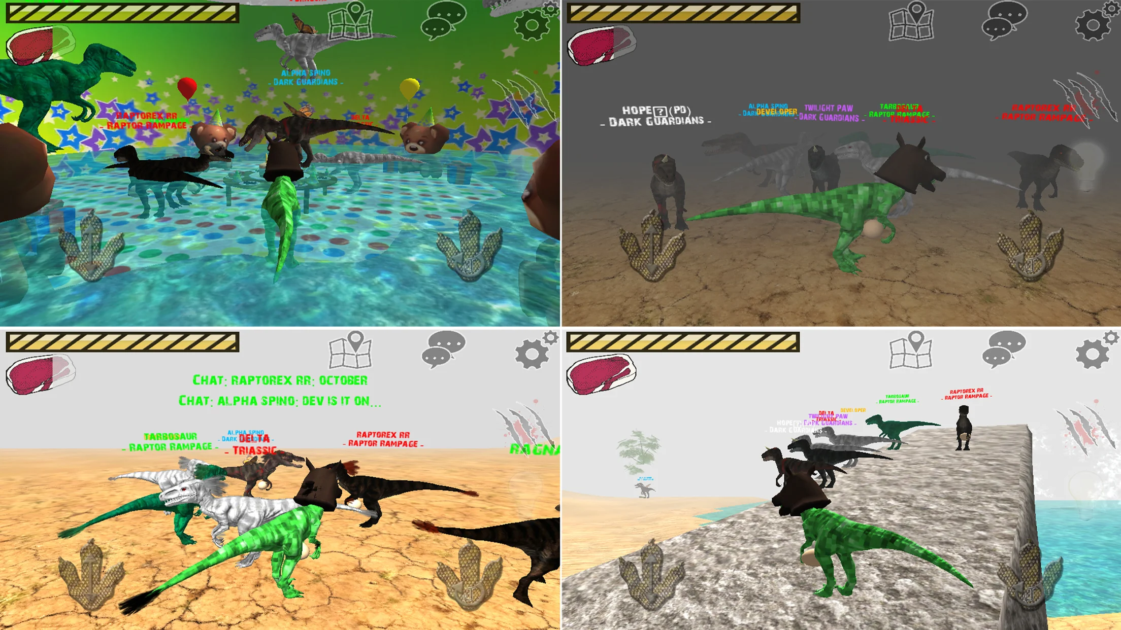 Raptor RPG: Dino Sim - Screenshot 1