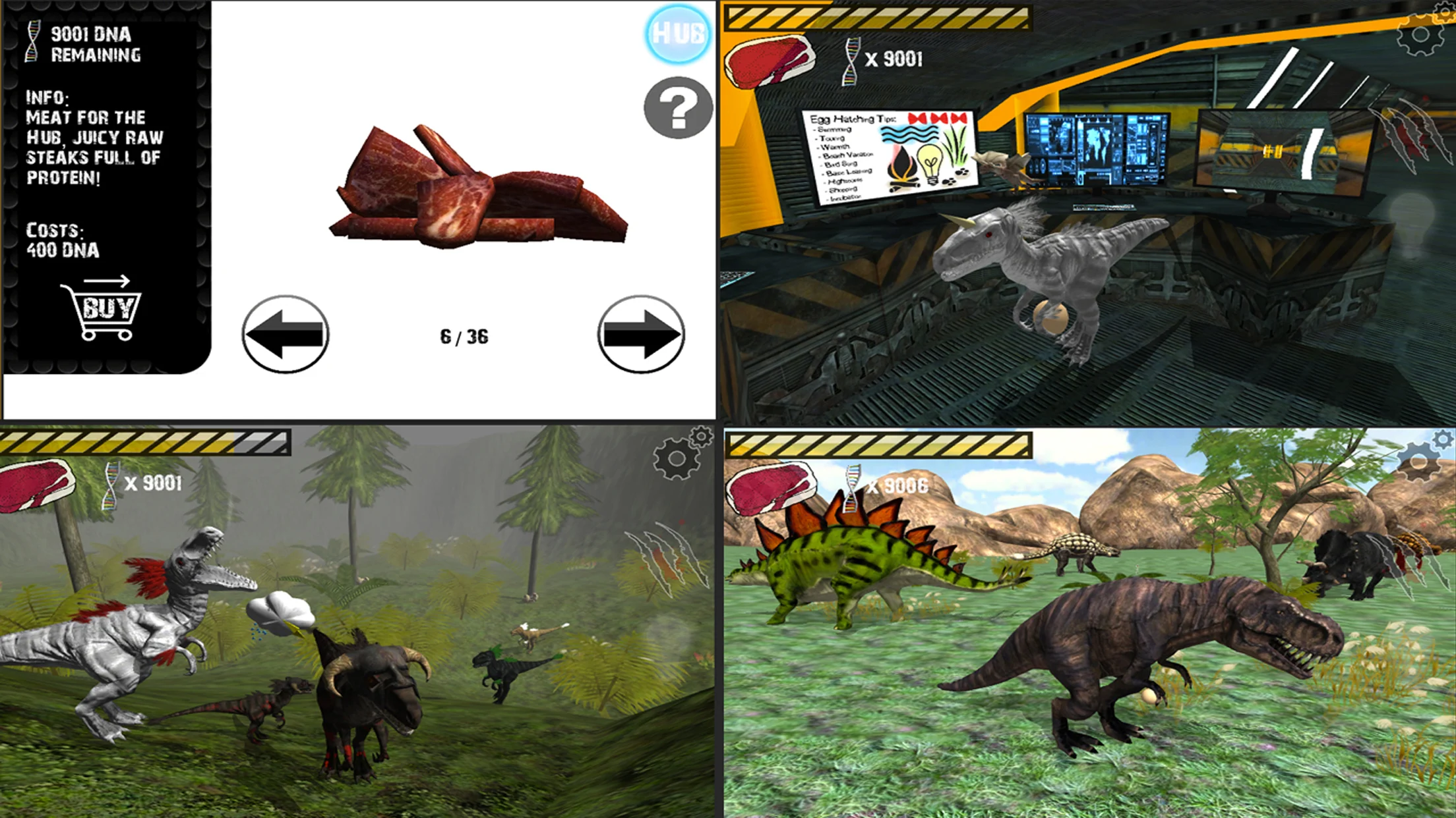 Raptor RPG: Dino Sim - Screenshot 2