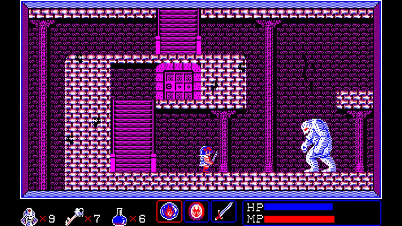 Eggconsole Babylon PC-8801mkIISR - Screenshot 1