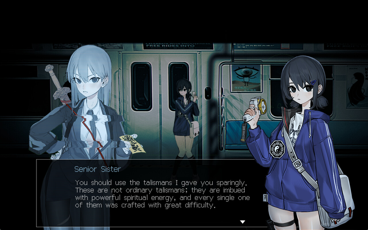 Subway Exorcist Girl - Screenshot 4