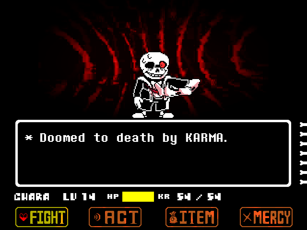 Undertale: Call of the Void - Placek's Take - Screenshot 1