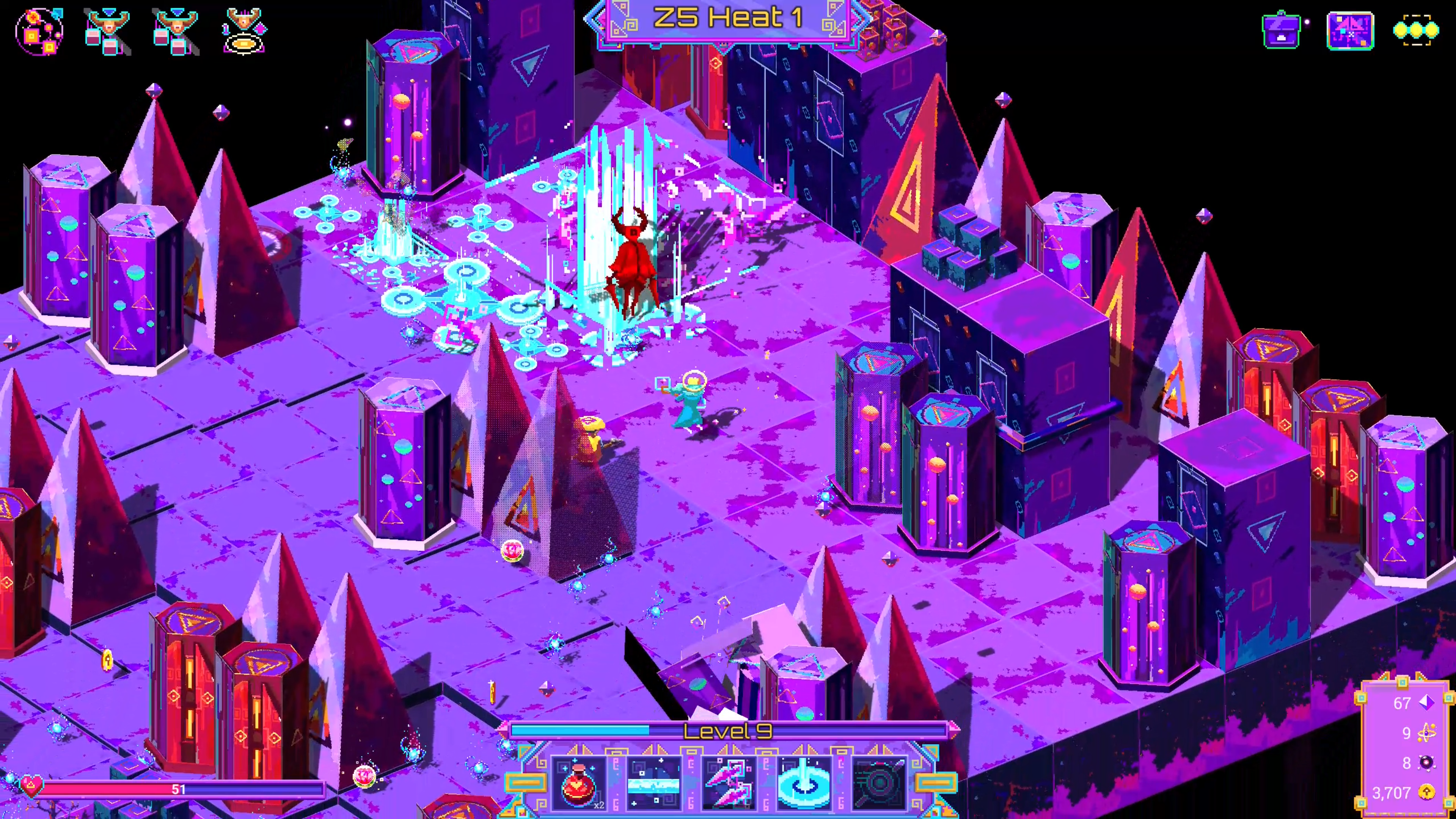 Neon Spellstorm - Screenshot 3