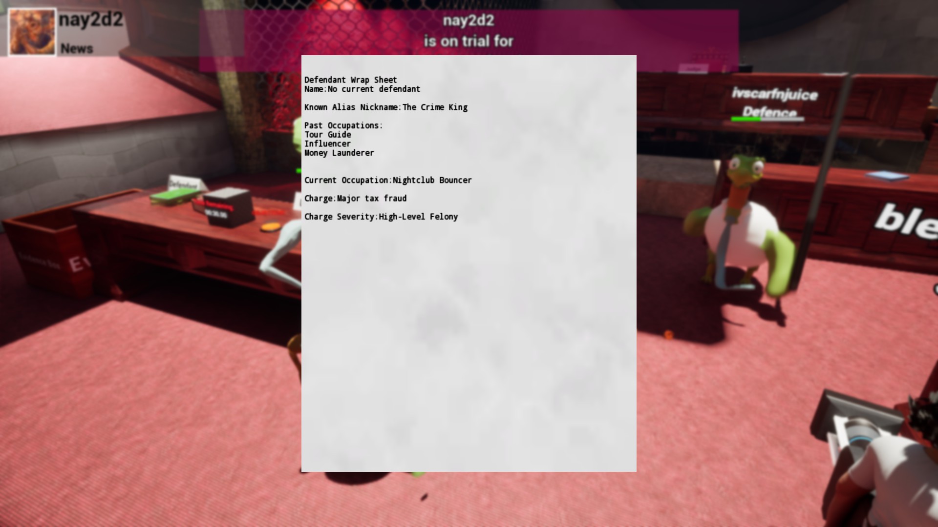 Kangaroo Court - Screenshot 2