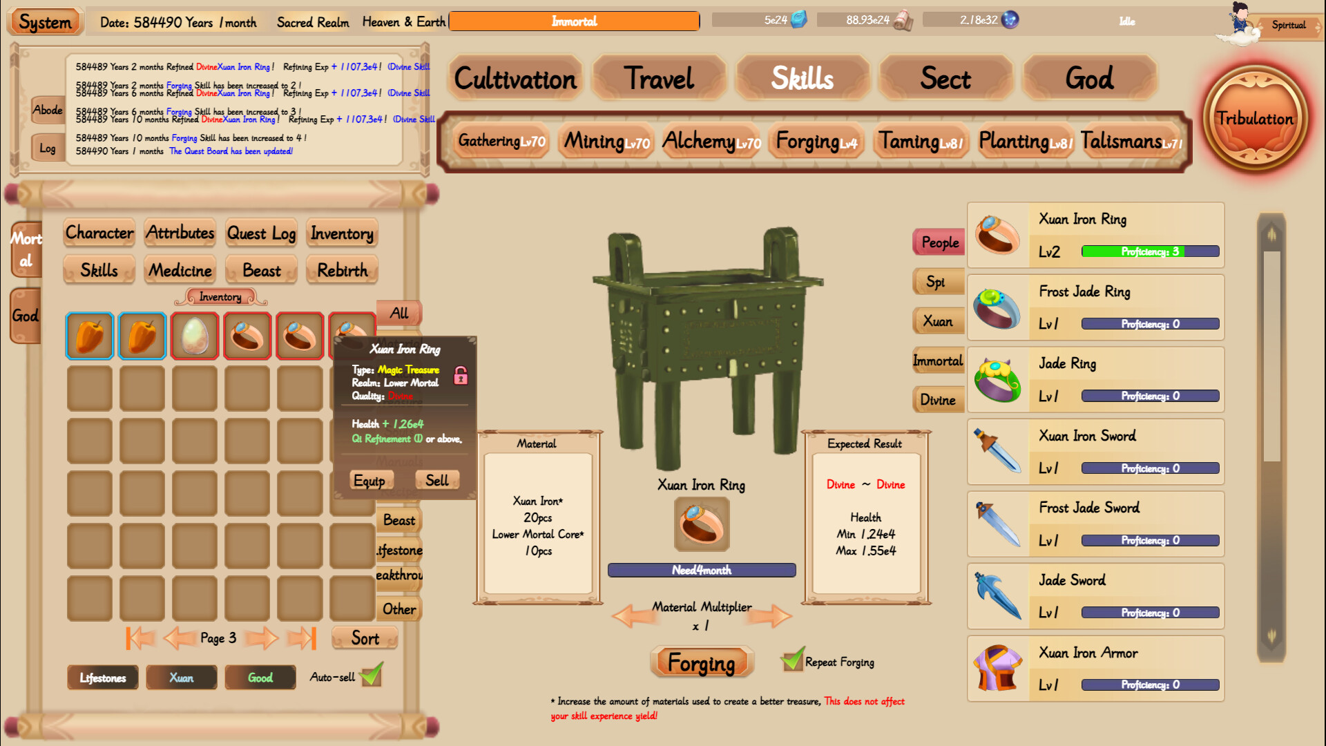 Xiuzhen Idle - Screenshot 11